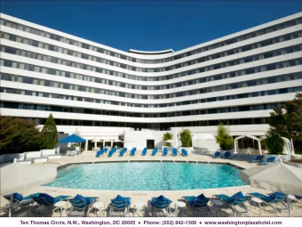 Ten Thomas Circle, N.W., Washington, DC 20005  Phone: (202) 842-1300