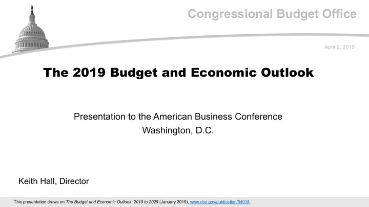 congressional budget office