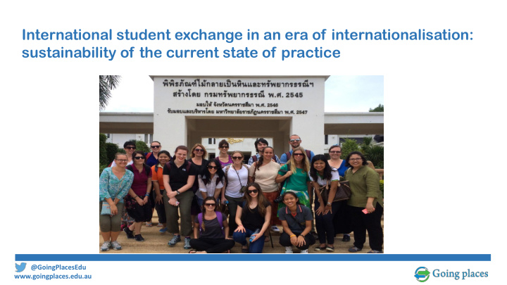 international student exchange in an era of