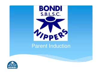 Parent Induction  Welcome To The Surf Club  If your kids see you involved and having fun  they will