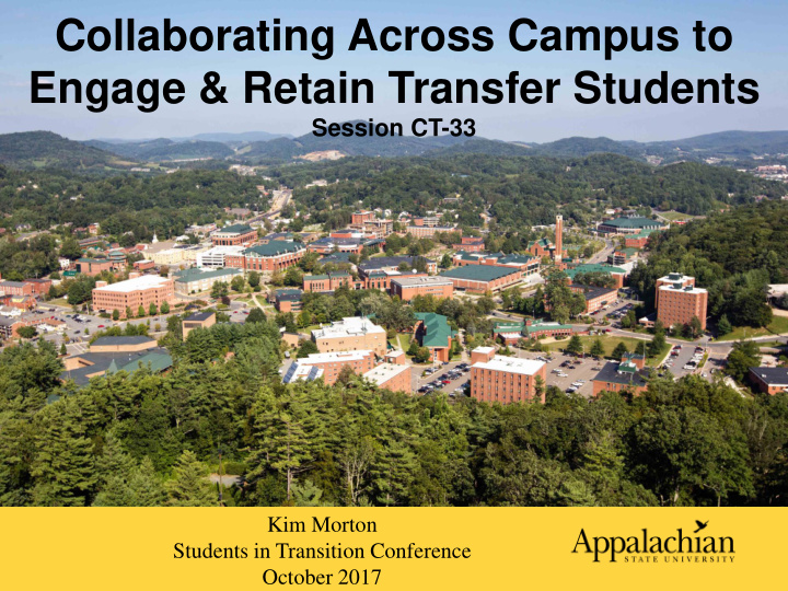 collaborating across campus to