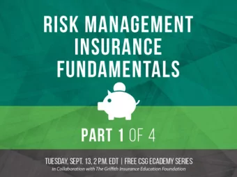 1  Insurance Basics  Insurance provides financial security, and it does so based on principles