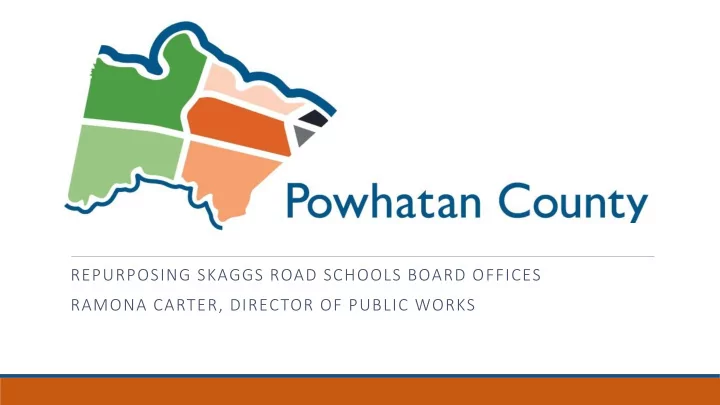 repurposing skaggs road schools board offices ramona