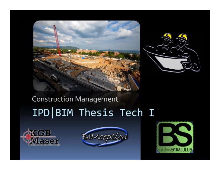 ipd bim thesis tech i summary