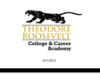 2012-2013  Vision  Every Student Proficient and Prepared for College and Careers  Mission