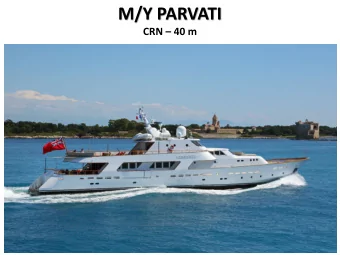 M/Y PARVATI  CRN  40 m  Main Salon  Main Salon  Master Stateroom  Masters en-suite bathroom