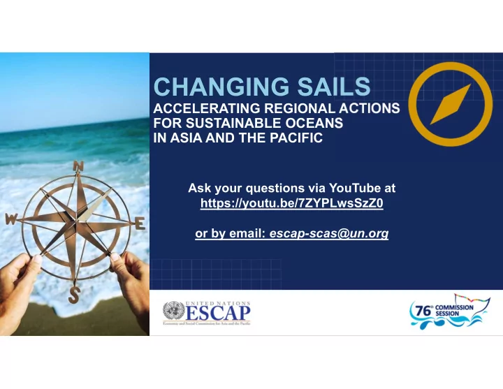 changing sails