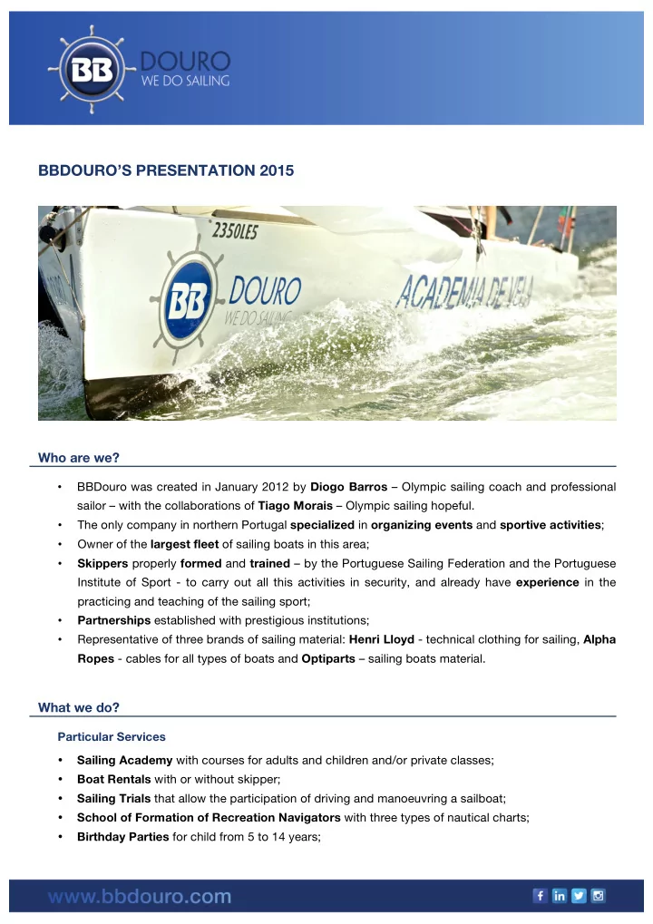 bbdouro s presentation 2015