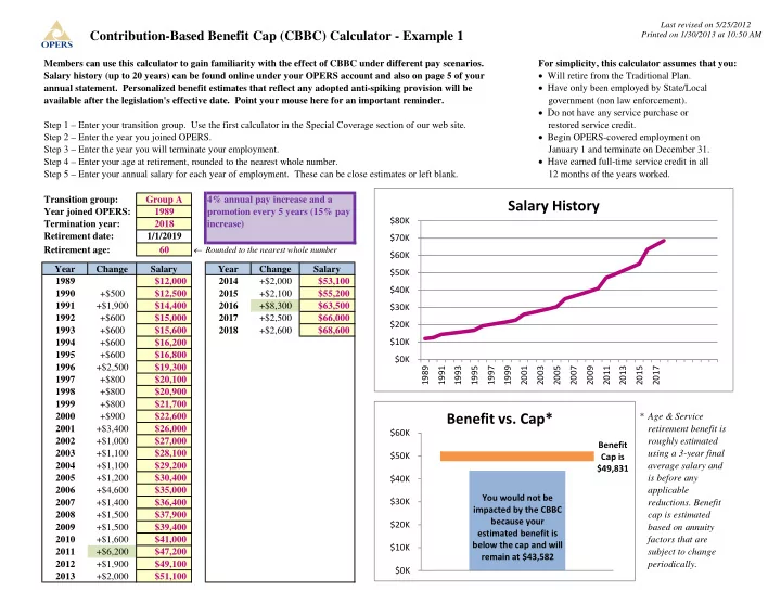 salary history