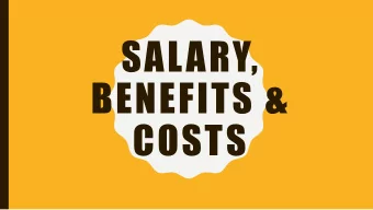 SALARY,  BENEFITS &amp;  COSTS  TEACHER SALARY GUIDE  10 MONTH  SALARY RANGE  10 MONTH $