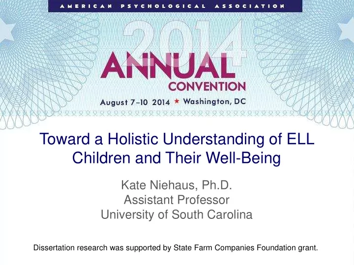 children and their well being