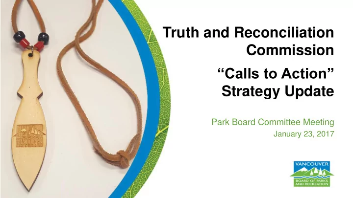 truth and reconciliation