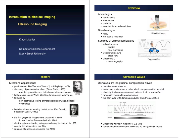introduction to medical imaging