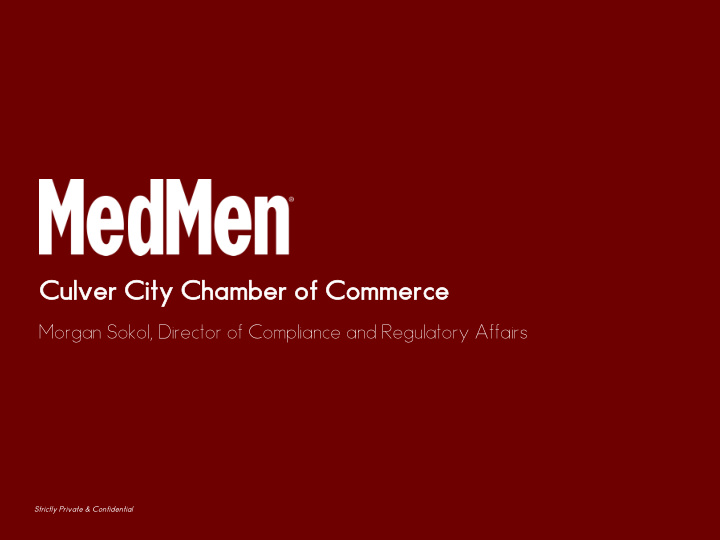 culve ver city chamber of commerce