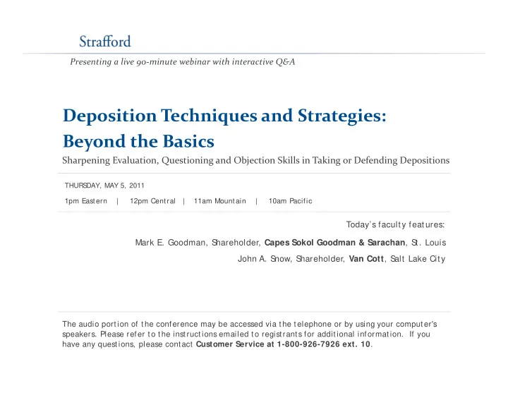 deposition techniques and strategies p q g beyond the