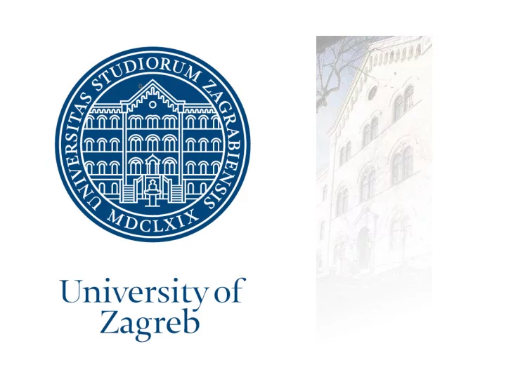 university of zagreb