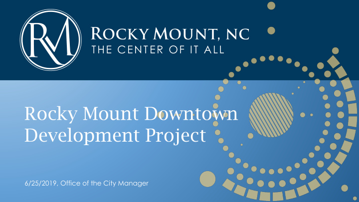 rocky mount downtown