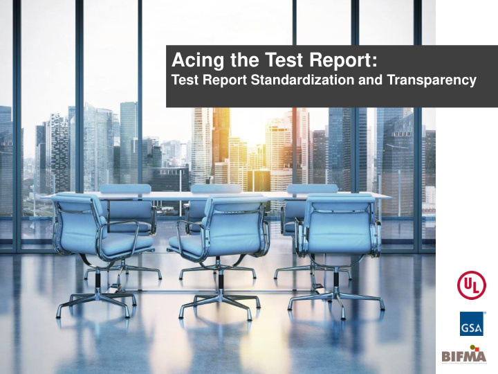 acing the test report