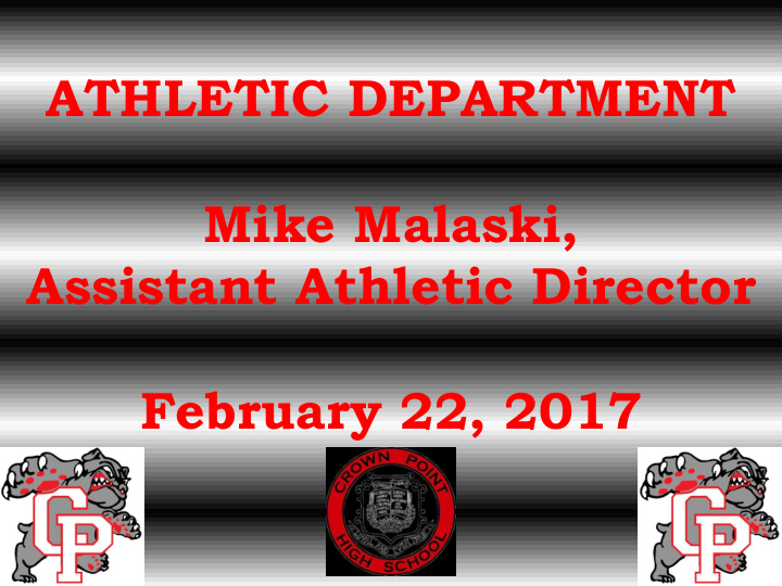 athletic department mike malaski assistant athletic