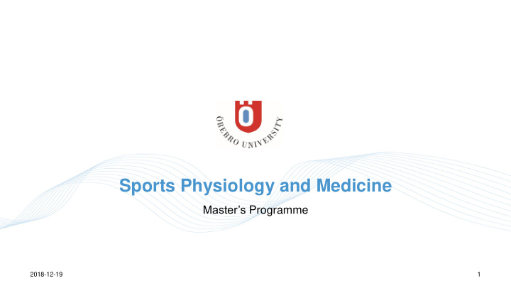 sports physiology and medicine