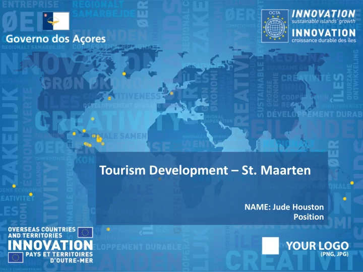 tourism development st maarten name jude houston position