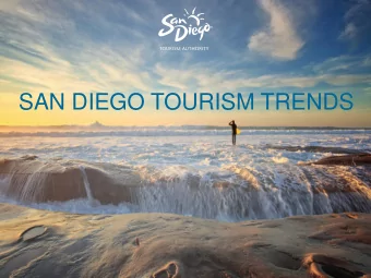 SAN DIEGO TOURISM TRENDS  Blank No Tag  SAN DIEGO: The Tourism Economy  Core Infrastructure  543