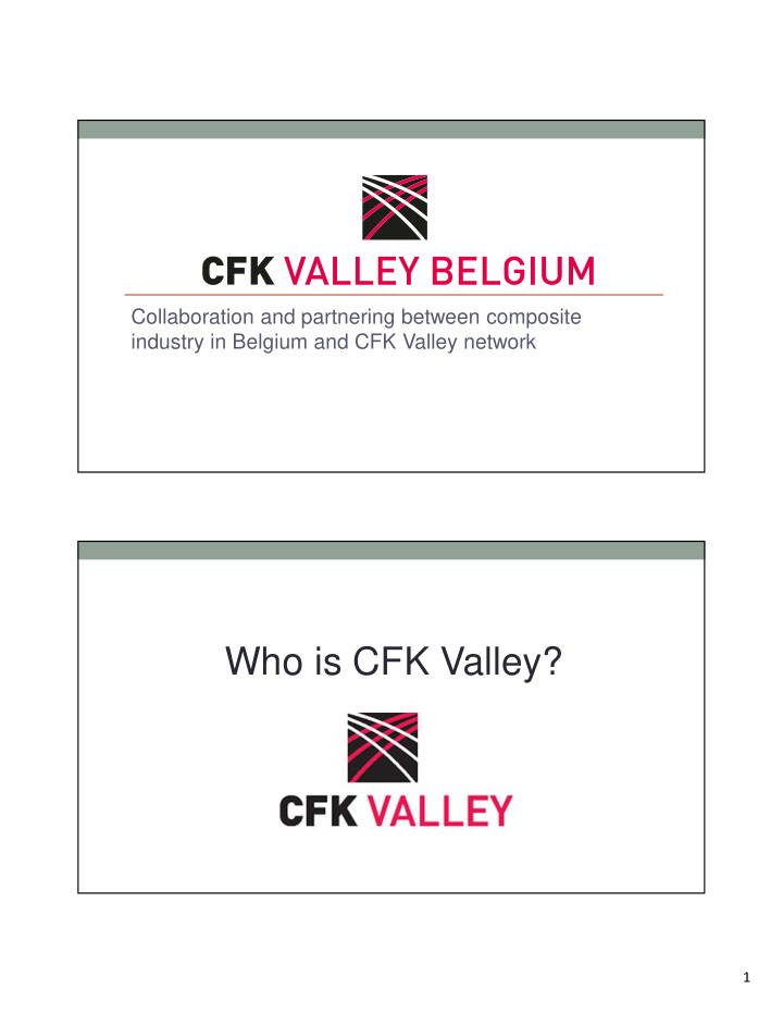who is cfk valley