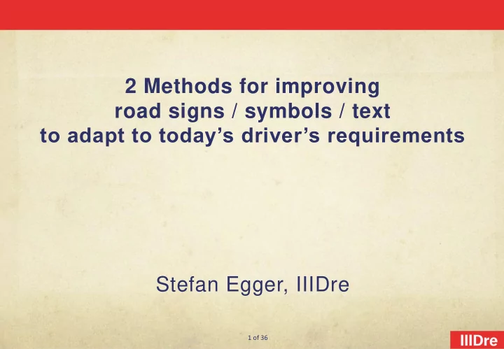 road signs symbols text