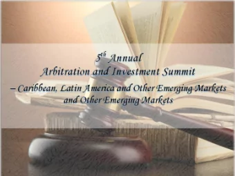 Factors driving choice of ARBITRATION in ADVERSERIAL Energy Sector context  Litigation  Arbitration