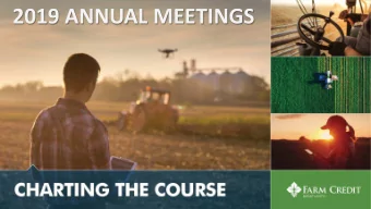 2019 ANNUAL MEETINGS  2019 PRESIDENTS REPORT  PRESIDENT &amp; CEO, TOM TRUITT  Cooperative