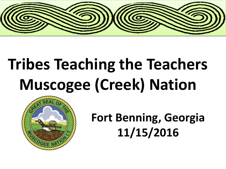 muscogee creek nation