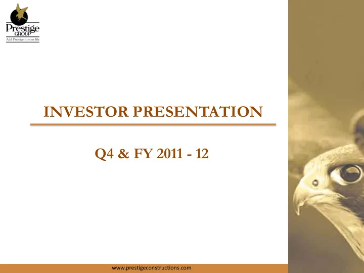 investor presentation