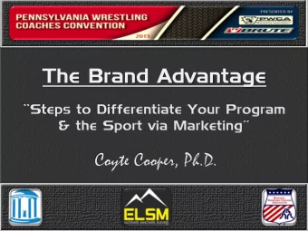 q Challenges facing the sport of wrestling 1.  Decreasing funding support at all levels