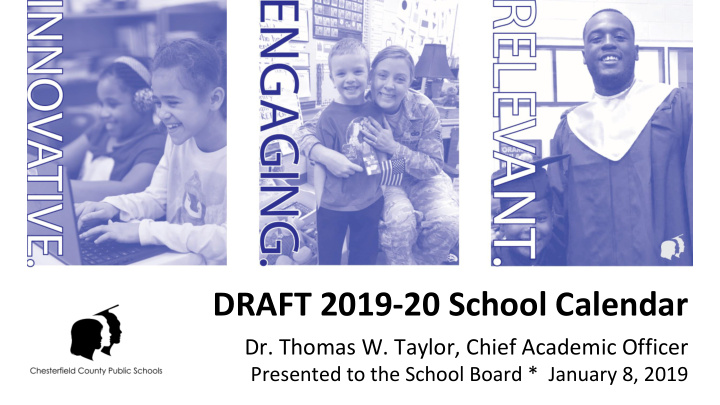 draft 2019 20 school calendar