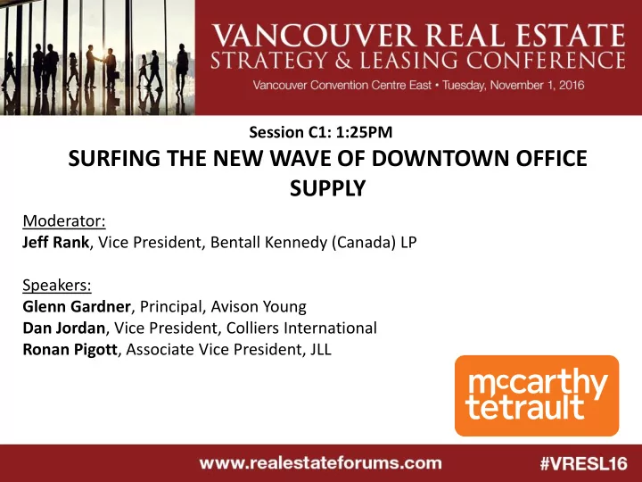 surfing the new wave of downtown office supply