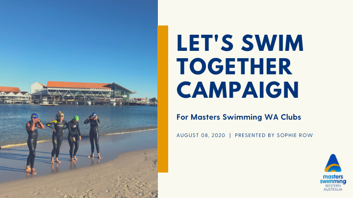 let s swim together campaign