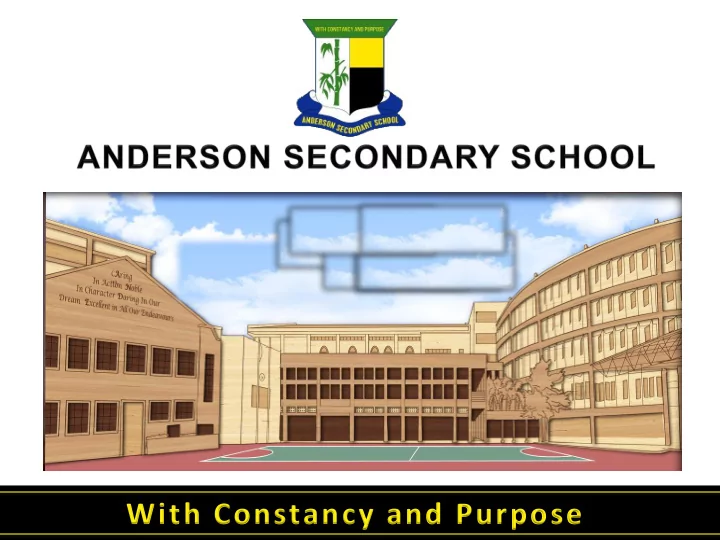 with constancy and purpose