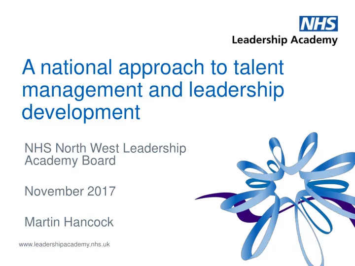 management and leadership