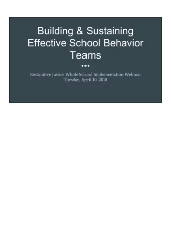 on your Behavior Team (Student Supports team, Discipline team).  Who  would you want to serve