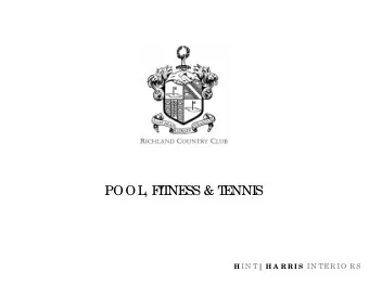 POOL  , F  I  T  NE  SS &amp; T  E  NNI  S H I N T | H A R R I S I N T  E  R I O R S  POOLAME  NI