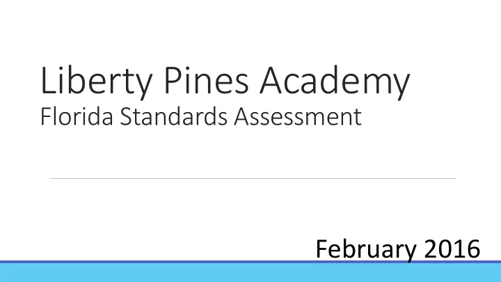 liberty pines academy