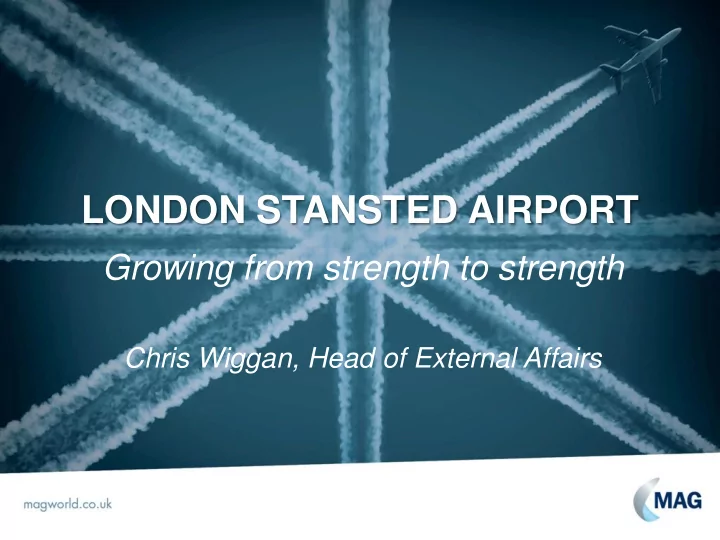 london stansted airport