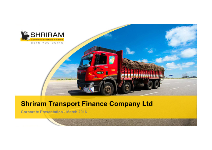 shriram transport finance company ltd