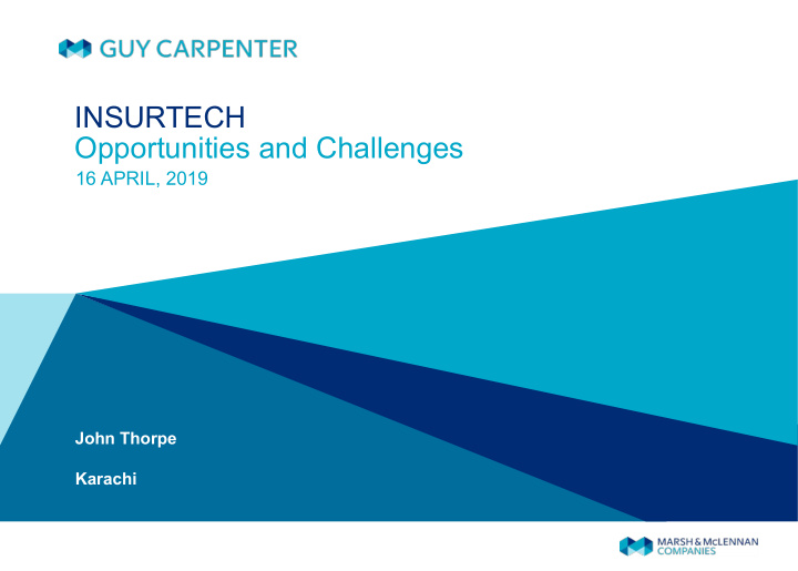 insurtech opportunities and challenges