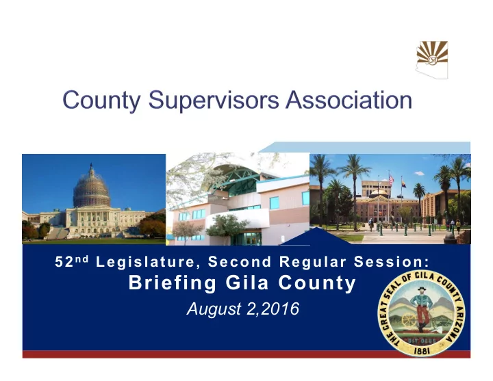 briefing gila county