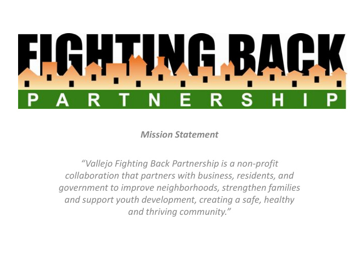 fighting back partnership initiatives