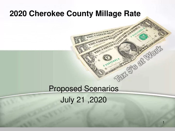 2020 cherokee county millage rate proposed scenarios july