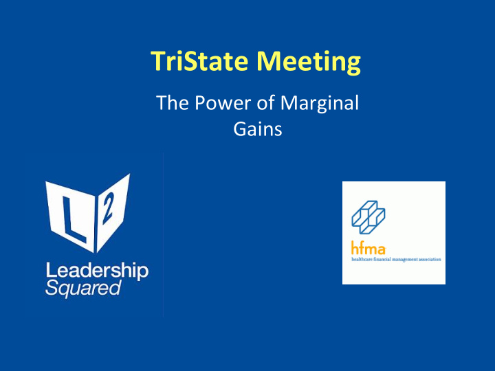 tristate meeting