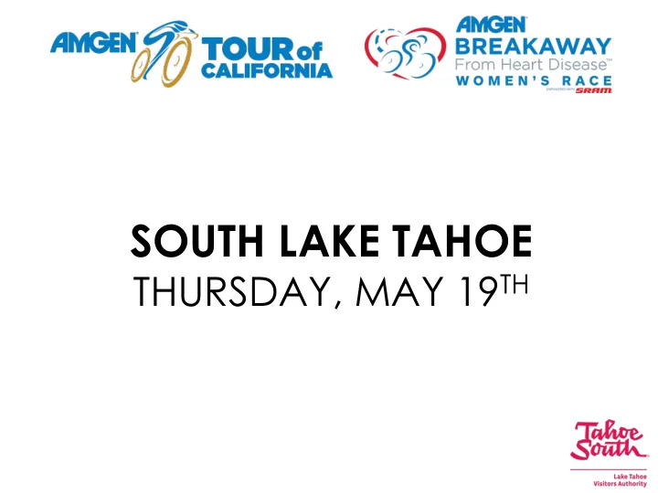 south lake tahoe