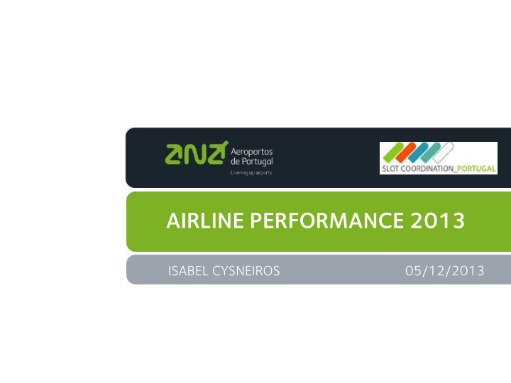 airline performance 2013